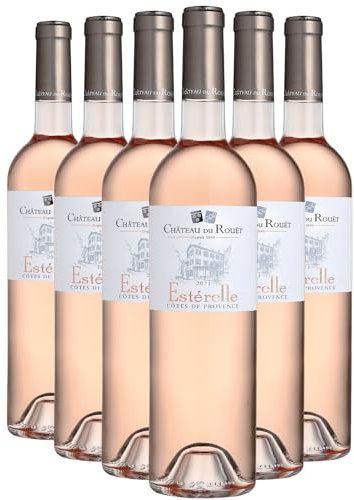 Côtes de Provence Cuvée Esterelle - Rosé 2023 - Château du Rouët - Vin Rosé (6x75cl)