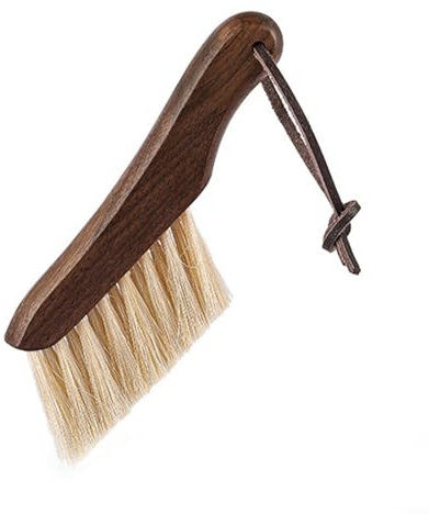 SPORTARC Espressomühle Reinigungsbürste Zuverlässige Espressomühle Reinigungsbürste, Walnussgriff, Mühelose Reinigung