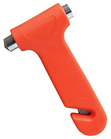 Vbnuyhim Auto Hammer Notfallhammer Gurtschneider Fenster Nothammer 2-In-1 Car Safety Hammer Escape Glass Breaker Tool