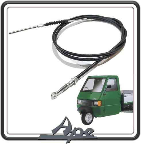 TRASMISSIONE CAVO FILO FRENO A MANO PER PIAGGIO APE 703 BENZINA E DIESEL ORIGINALE