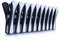 36 Soft Grip Clothes Pegs – Black & White Laundry Pegs with Contoured Soft Pad Design | Weatherproof & Non-Slip | Strong Metal Spring | For Airers & Washing Lines