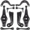 DOCAS 10 Stück Reparatursatz, Querlenkersatz kompatibel mit A3 8P Seat Altea 5P VW Golf 5 6 Passat 3C Skoda Octavia 2 1K0505465C 1K0505311AA 1K0505323N