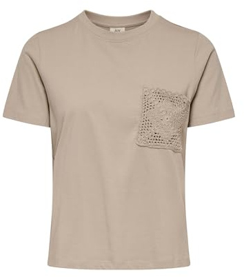 ONLY Damen T-Shirt Grau M