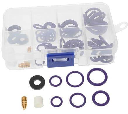 BUGUUYO 1 Jeu Bague d'étanchéité pour climatiseur de voiture - Kit joint climatisation auto - Réparation climatisation auto o anneaux joints toriques du climatiseur joint torique NBR