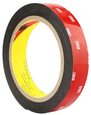 Doppelseitiges Klebeband Extra Stark, 3M Montageband Hitzebeständig Wasserdicht für den Innen- und Außenbereich(20mm * 4,5m)