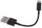 PEVive Câble USB court de 10,2 cm pour téléphone portable, câble USB vers câble de données USB pour téléphone et PC