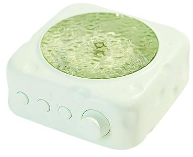 EIRZNGXQ Water Ripple Projection Bluetooth Speaker, 2025 New Vinyl Record Player With Water Ripple Light, Bluetooth Vinyl Record Player Light Up, Bluetooth Speaker For Turntable (Green 1pcs)