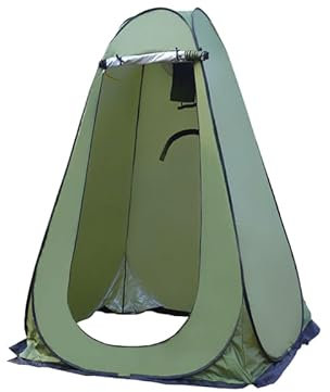 Tenda fasciatoio da campeggio, doccia, doccia, pesca, fotografia, cambio, apertura automatica (verde)