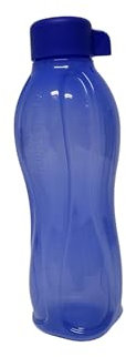 Tupperware to Go Eco EcoEasy - Botella ecológica de 500 ml con tapón de rosca para ácido carbónico (azul)