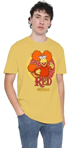 Jim Henson - Fraggle Rock Fraggle Rock Red Circle Unisex T Shirt, Banana