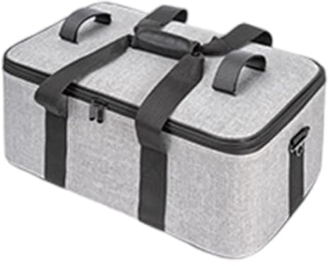 Uqezagpa Bolsa organizadora de lona para fotografía con separadores extraíbles y hombro