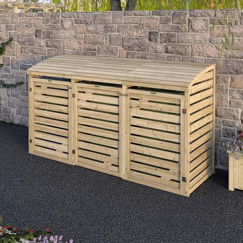 Rowlinson Double Bin Store with Box Store