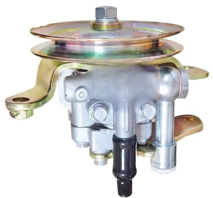 Pompe de direction assistée hydraulique automatique avec poulie compatible avec Nissan Terrano II Diesel 1996-2011 491105T100 491102S600 4911030N00