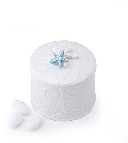 Hervit Contenitore Tondo in Porcellana Bianco
