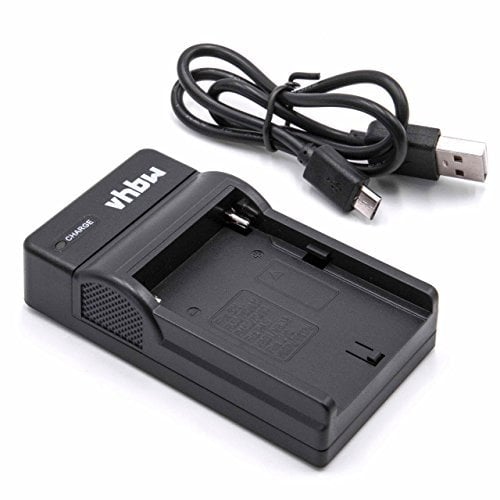 vhbw Battery Charger for Panasonic NV-GS158GK, NV-GS17, NV-GS17E-S, NV-GS17EF-S, NV-GS180, NV-GS180E-S, NV-GS180EB-S - 8.4V Output