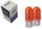 VEGA 2 x WY5W W5W T10 getönte Birne Masse Orange 12V