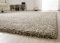 Steffensmeier Hochflor Teppich Twilight | Wohnzimmer | Beste Qualität | Elastischer Flor | Silber meliert 6699; Größe: 160x230 cm
