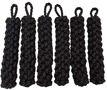 Trafalgar Marine Boat fenders, pack of six traditional rope side fenders for canal narrow boat