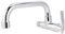 G1 / 2inch rubinetto dell'acqua fredda miscelatore a parete per lavabo singolo a parete per cucina domestica(2#)