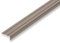 (8,99EUR/m) 25 x 10 x 900 mm Treppenwinkel im Edelstahl-Look selbstklebend Treppenkantenprofil Treppenkante Kantenschutz