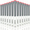 SHABIER Multi Compound Golf Grips - 13 Pack High Traction and Feedback Rubber Grips (13pcs White)