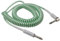 Rayzm Cable de Guitarra bobinado,Cable de Instrumento de 2 Metros en Espiral para Guitarra/Bajo, 6,35 mm Cable de Guitarra de Ángulo Recto