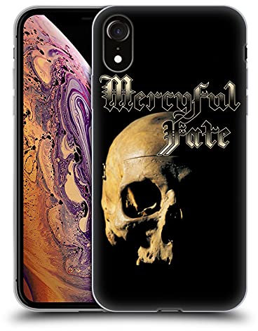 Head Case Designs Offizielle Mercyful Fate Schädel Black Metal Gel Handyhülle Hülle [Militärischer Schutzgrad] Kompatibel mit Apple iPhone XR