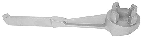 Kuuleyn Spundschlüssel, Fassschlüssel, Schlüsselöffner, Ölfass-Spundschlüssel, Ölfass-Spundschlüssel Aluminium zum Öffnen des Deckels von 10 15 20 30 55 Gallonen Standardstopfen
