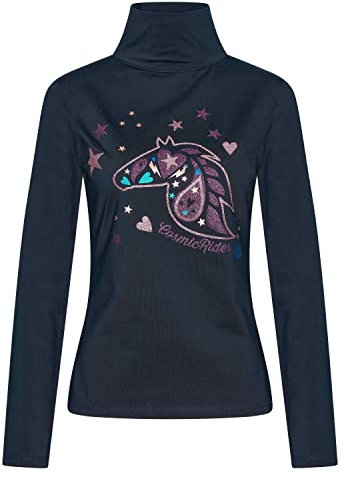 Imperial Riding Kinder Rollkragenpullover Glory Navy HW 2022, Größe:128