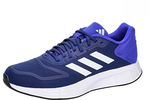 adidas Herren Duramo 10 Shoes Laufschuhe, Victory Blue/Cloud White/Lucid Blue, 46 EU