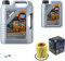 Inspektionspaket Wartungspaket Filterset mit 6 L Motoröl Top Tec 4200 5W-30, Ölfilter, Verschlussschraube