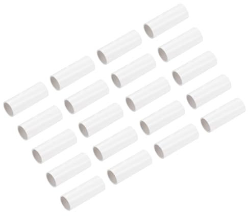 sourcing map Accoppiatore per condotto in PVC, 16 mm, per tubi elettrici e conduttori elettrici, confezione da 30