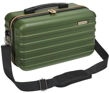 Cabin Max Hard Shell Cabin Case with Shoulder Strap fits Ryanair Under Seat Included Hand Luggage Allowance (Inca)