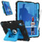 Fintie Funda para iPad Air de 11 Pulgadas M3 (2025) / M2 (2024), iPad Air de 5ª (2022) / 4ª generación (2020) de 10.10 Pulgadas,Resistente a Prueba de Golpes con Soporte para niños,Negro + Azul