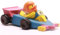 DUCKSHOP I Badeente Formel 1 I Quietscheentchen I L: 14 cm I Geschenk Weihnachten I Geschenk Motorsport-Fans