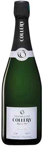Champagne Collery Grand Cru Brut NV 75 cl – Rich Blend of Grand Cru Pinot Noir & Chardonnay – Elegant, Fresh, Complex – 12% ABV