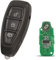 Guscio Chiave auto a distanza Controllo remoto telecomando radiocomando portachiavi Auto chiave remota per Ford Focus Fiesta C-Max Mondeo Ecosport Galaxy Kuga Smart Keyless 433MHz KR55WK48801