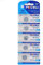 5 x CR1225 3V Lithium Knopfzelle 50 mAh (1 Blistercard a 5 Batterien) EINWEG Markenware PKCELL