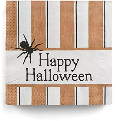 Horror-Shop Happy Halloween Servietten 16 St. im Retro Design