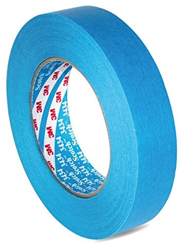 3M™ Scotch® 3434 07985 Water Resistant Blue Masking Tape 18mm by 50m - 2 Rolls