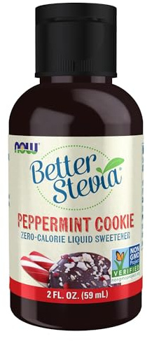 Now Foods Stevia Liquid Extract (Chocolate Peppermint Cookie), 60ml