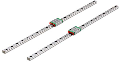TEN-HIGH 2 Sätze 1600mm MGN9 Miniatur Linearführung Linearschiene mit 9H Gleitstück für DIY 3D Drucker und CNC Maschine und CNC Maschine
