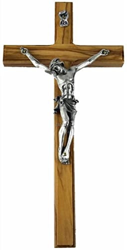 Presepe Crocefisso in Legno di olivo 12x24,5