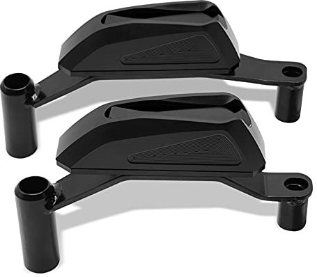 MZ-STORE Z900 Z 900 Motorrad Sturzschutz Motorschutz Rahmen Schieberegler für Z900 Z 900 2016 2017 2018 2019 2020 2021 2022(Schwarz)