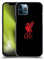 Head Case Designs Officially Licensed Liverpool Football Club Red Logo On Black Liver Bird Hard Back Case Compatible With Apple iPhone 12 / iPhone 12 Pro