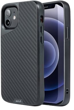 Mous for iPhone 12/12 Pro Case MagSafe Compatible - Limitless 4.0 - Carbon Fibre - Protective iPhone 12/12 Pro Case - Shockproof Phone Cover