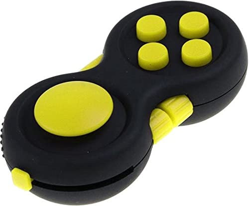 Premium Fidget Joystick/Joypad | Fidget Toys TikTok | Stick Friemelstick/Fidgetpad | Anti Stress Fidget (amarillo)