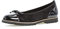 Gabor Pavilion Ballerinas für Damen, blau, 42.5 EU