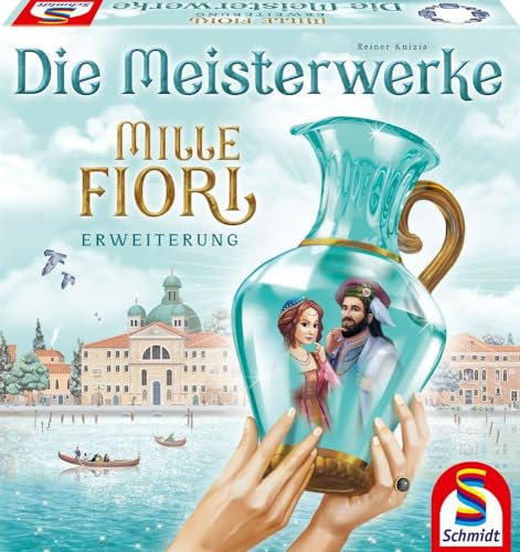 Schmidt Spiele 49435 Mille Fiori, Die Meisterwerke, 1. Erweiterung, Strategiespiel