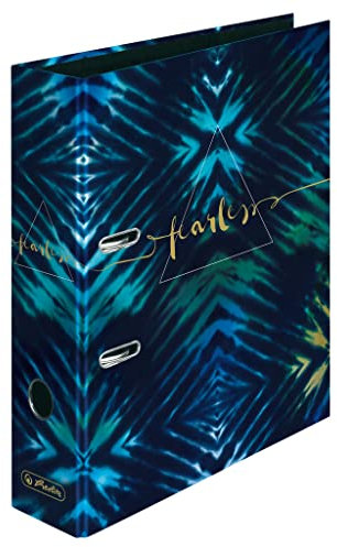 herlitz Ordner A4, 8cm, Motiv: New Batik Fearless, 1 Stück